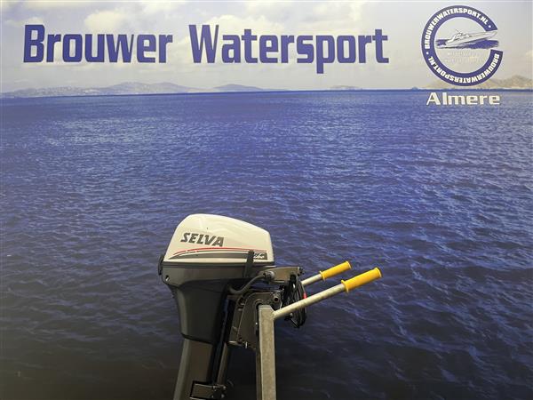 Grote foto selva yamaha 9.9 pk langstaart afstandsbediening watersport en boten buiten en binnenboordmotoren