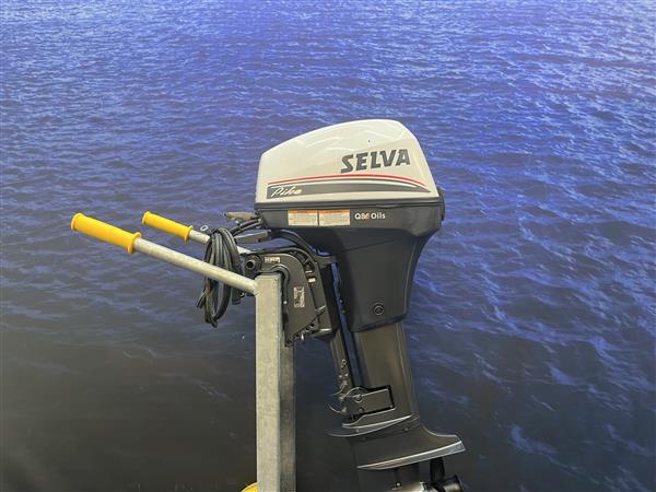 Grote foto selva yamaha 9.9 pk langstaart afstandsbediening watersport en boten buiten en binnenboordmotoren