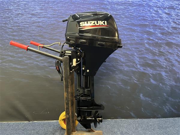Grote foto suzuki 15 pk langstaart afstandsbediening el start watersport en boten buiten en binnenboordmotoren