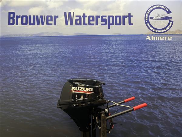 Grote foto suzuki 15 pk langstaart afstandsbediening el start watersport en boten buiten en binnenboordmotoren