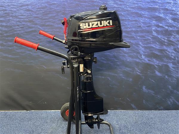 Grote foto suzuki 6 pk kortstaart afstand bediend watersport en boten buiten en binnenboordmotoren