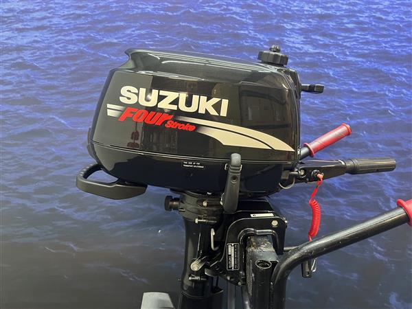 Grote foto suzuki 6 pk buitenboordmotor kortstaart watersport en boten buiten en binnenboordmotoren