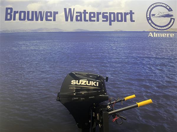 Grote foto suzuki 9.9 pk artnr 4665 langstaart afstandsbediening el watersport en boten buiten en binnenboordmotoren