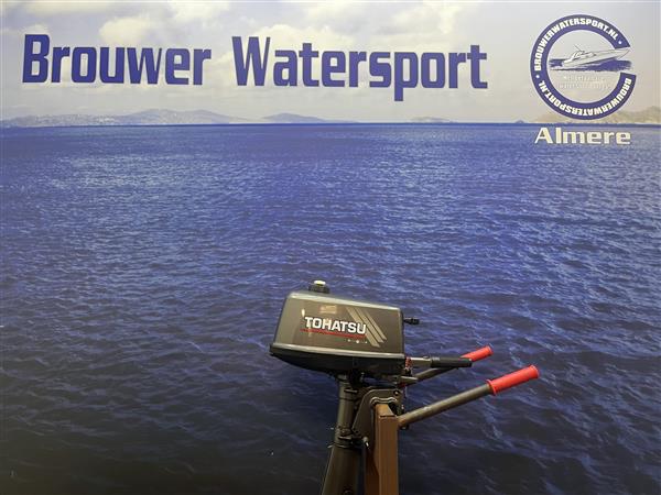Grote foto tohatsu 4 pk kortstaart watersport en boten buiten en binnenboordmotoren