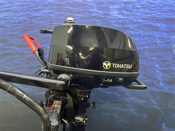 Grote foto tohatsu 4 pk kortstaart watersport en boten buiten en binnenboordmotoren