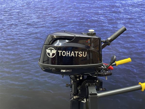 Grote foto tohatsu 4 pk kortstaart watersport en boten buiten en binnenboordmotoren