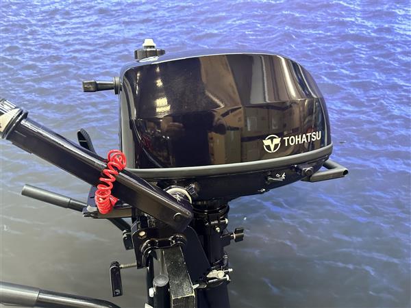 Grote foto tohatsu 4 pk buitenboordmotor kortstaart watersport en boten buiten en binnenboordmotoren