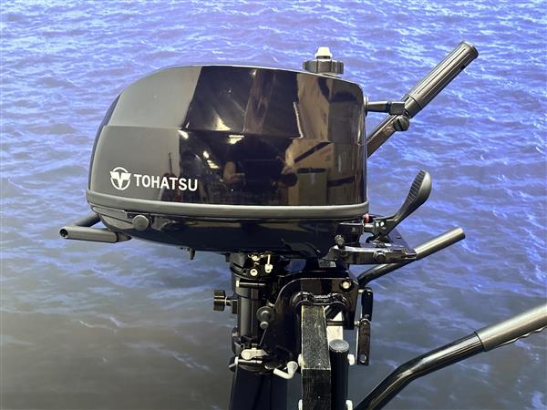 Grote foto tohatsu 4 pk buitenboordmotor kortstaart watersport en boten buiten en binnenboordmotoren