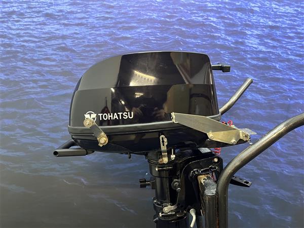 Grote foto tohatsu 6 pk buitenboordmotor mfs 6d kortstaart afstand watersport en boten buiten en binnenboordmotoren