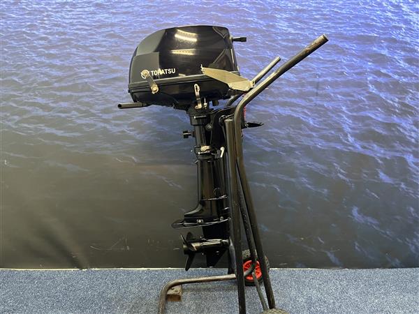 Grote foto tohatsu 6 pk buitenboordmotor mfs 6d kortstaart afstand watersport en boten buiten en binnenboordmotoren