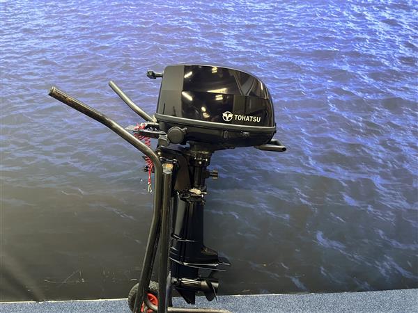 Grote foto tohatsu 6 pk buitenboordmotor mfs 6d kortstaart afstand watersport en boten buiten en binnenboordmotoren