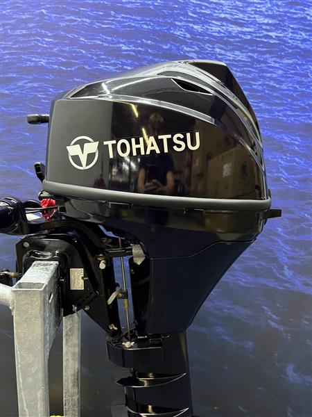 Grote foto tohatsu 9.8 buitenboordmotor 9.8 pk langstaart knuppel watersport en boten motorboten en jachten