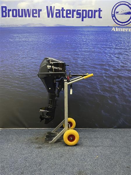 Grote foto tohatsu 9.8 buitenboordmotor 9.8 pk langstaart knuppel watersport en boten motorboten en jachten