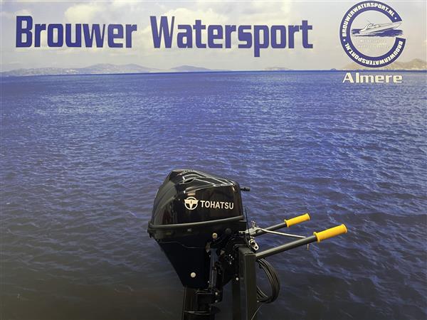 Grote foto tohatsu 9.8 buitenboordmotor artnr 4493 langstaart watersport en boten buiten en binnenboordmotoren