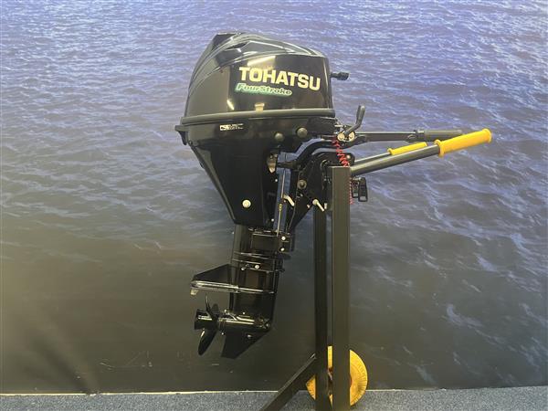 Grote foto tohatsu 9.8 buitenboordmotor kort staart 4 takt 2 cilinder watersport en boten buiten en binnenboordmotoren
