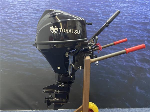Grote foto tohatsu 9.8 buitenboordmotor kortstaart 4 takt 2 cilinder watersport en boten buiten en binnenboordmotoren
