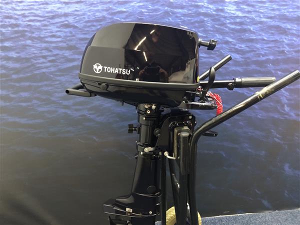 Grote foto tohatsu sailpro 6 pk langstaart werkschroef laadspoel watersport en boten buiten en binnenboordmotoren