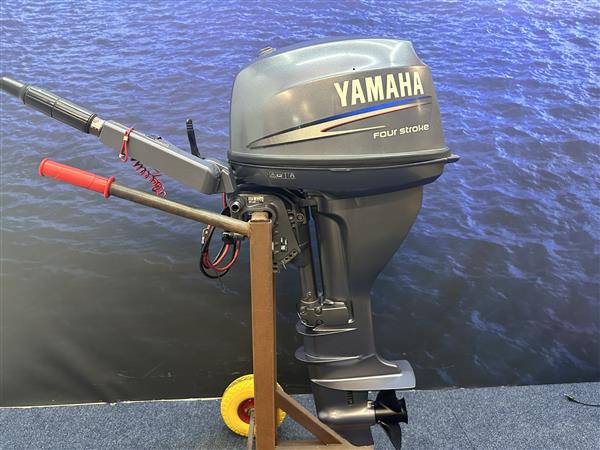 Grote foto yamaha 15 pk buitenboordmotor langstaart knuppel elektrische watersport en boten buiten en binnenboordmotoren