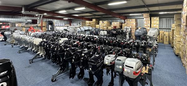 Grote foto yamaha 15 pk buitenboordmotor langstaart knuppel elektrische watersport en boten buiten en binnenboordmotoren