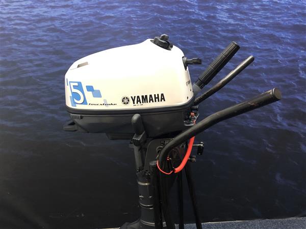 Grote foto yamaha 5 pk buitenboordmotor kortstaart watersport en boten buiten en binnenboordmotoren