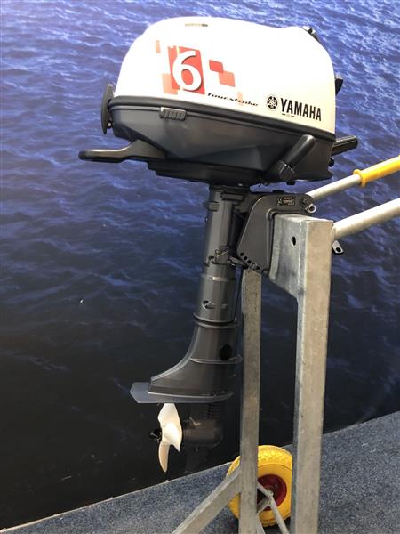 Grote foto yamaha 6 pk buitenboordmotor f6cmhs watersport en boten buiten en binnenboordmotoren
