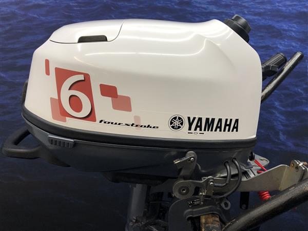 Grote foto yamaha 6 pk buitenboordmotor langstaart afstandbediening watersport en boten buiten en binnenboordmotoren