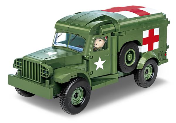 Grote foto cobi ww2 2257 dodge wc54 ambulance kinderen en baby overige