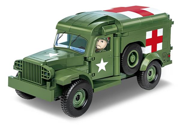 Grote foto cobi ww2 2257 dodge wc54 ambulance kinderen en baby overige