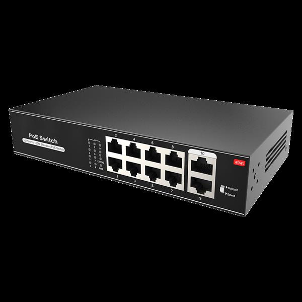 Grote foto dahua oem poe switch 100w unmanaged 8 poorten 2 uplink tot 100mbps sw1008poe 100 e computers en software netwerkkaarten routers en switches