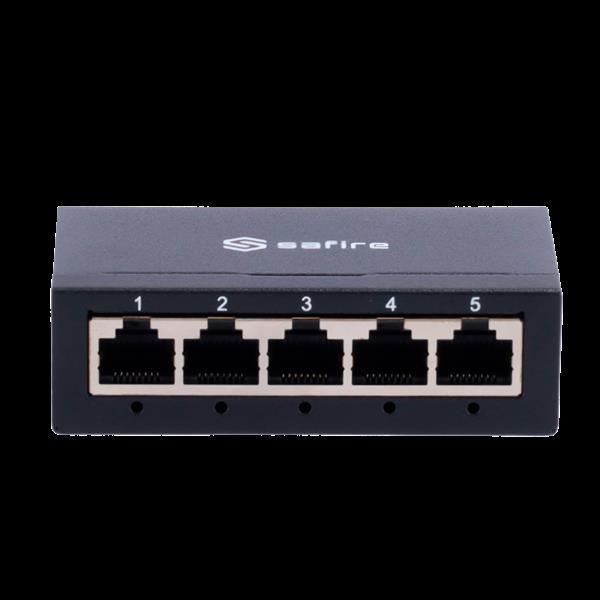 Grote foto safire netwerk switch unmanaged 5 poorten tot 1000mbps sw05 g m computers en software netwerkkaarten routers en switches