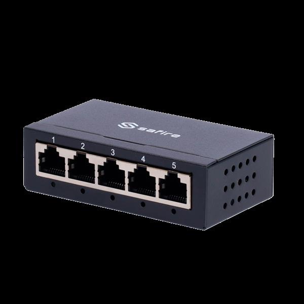 Grote foto safire netwerk switch unmanaged 5 poorten tot 1000mbps sw05 g m computers en software netwerkkaarten routers en switches