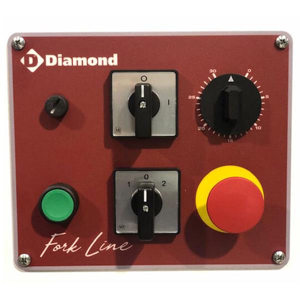 Grote foto vorkbakkerstrog 35 kg 2 snelheiden timer op wielen diamond pbr 35 t2v diversen overige diversen