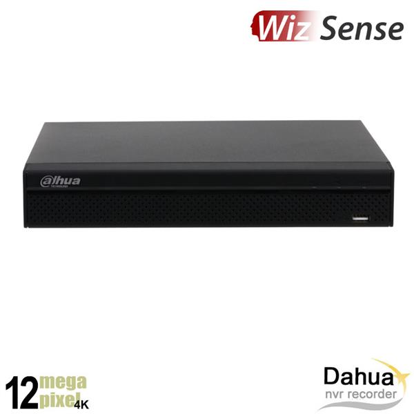 Grote foto dahua 12mp 4 kanaals nvr recorder ssd wizsense 4x poe nvr4104hs p 4ks3 audio tv en foto videobewakingsapparatuur
