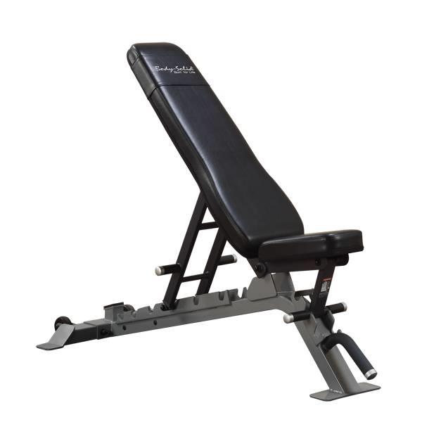 Grote foto proclubline adjustable bench sfid325 grijs sport en fitness fitness