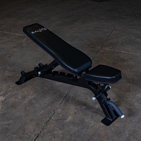 Grote foto proclubline adjustable bench sfid325 grijs sport en fitness fitness