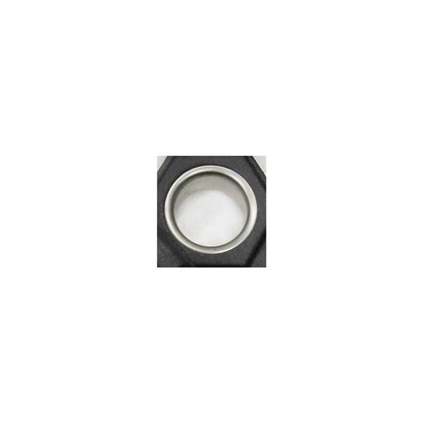 Grote foto toorx fitness rubber olympische halterschijf 50mm met handvaten 2 5 kg sport en fitness fitness