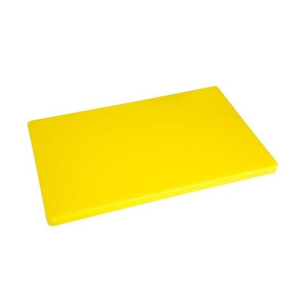 Grote foto hygiplas kleurcode lage dichtheid snijplank 2x45x30cm geel diversen overige diversen