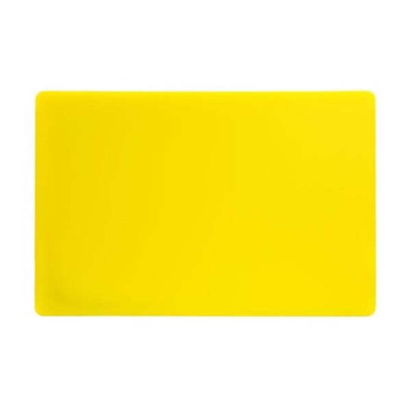 Grote foto hygiplas kleurcode lage dichtheid snijplank 2x45x30cm geel diversen overige diversen
