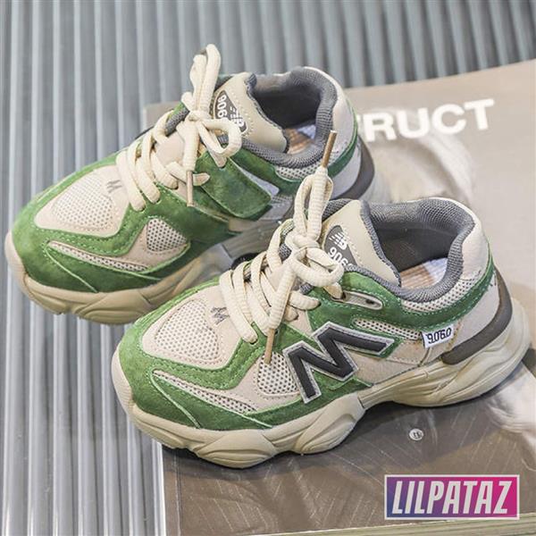 Grote foto styloz green maat 22 40 kindersneakers maat 33 kinderen en baby schoenen voor meisjes