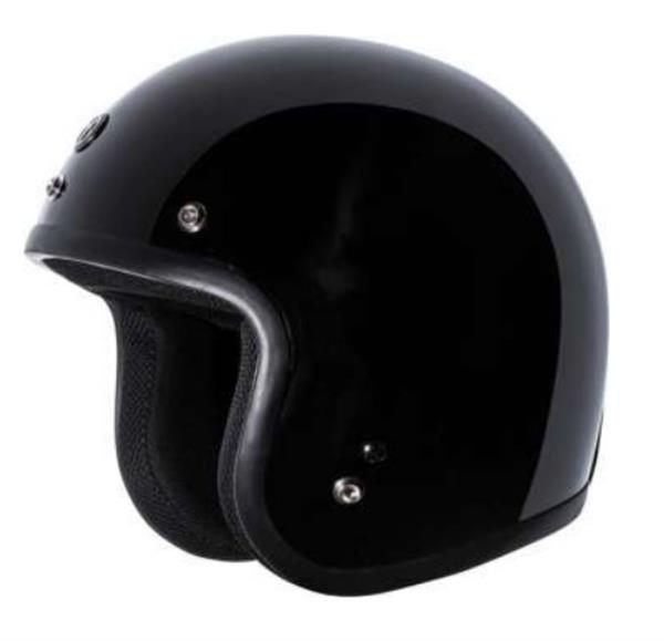 Grote foto torc t50c jethelm gloss black motoren kleding