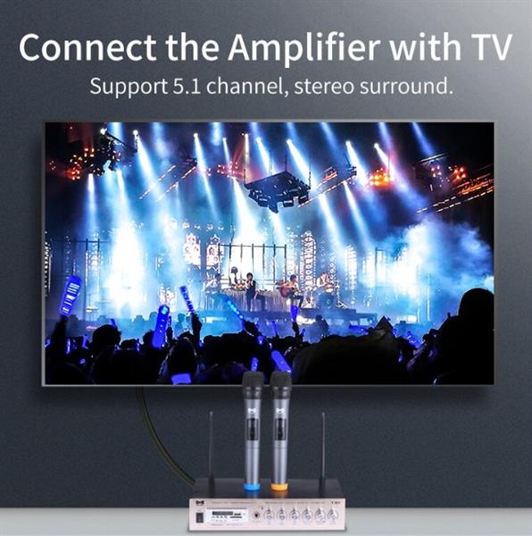 Grote foto drphone goldplate digitale audio toslink 5.1 dolby stereo sound spdif fiber optische audiokabel telecommunicatie opladers en autoladers