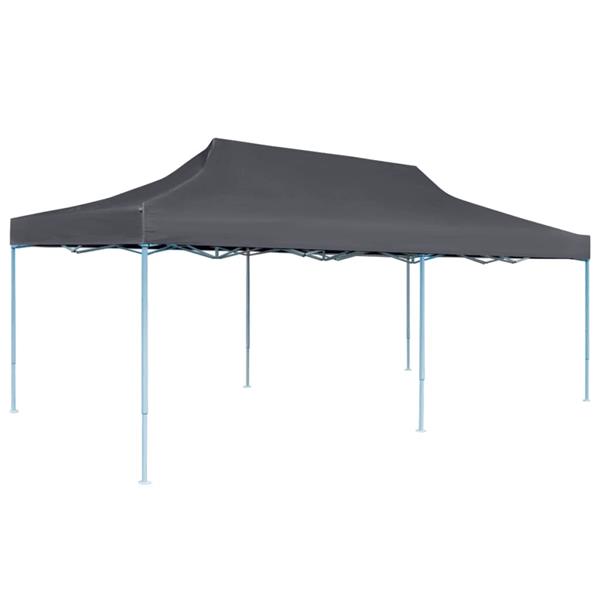 Grote foto vidaxl partytent pop up inklapbaar met zijwanden 3x6 m antraciet tuin en terras overige tuin en terras