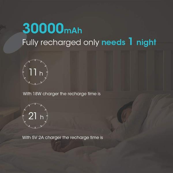 Grote foto drphone rs8 30000 mah powerbank 10 voudige bescherming 3 apparaten laden qualcomm 3.0 usb c telecommunicatie opladers en autoladers