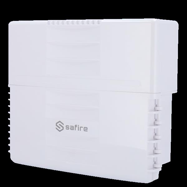 Grote foto safire poe switch 120w unmanaged 8 poorten 4 uplink geschikt voor buiten sf sw1208hipoe gf computers en software netwerkkaarten routers en switches