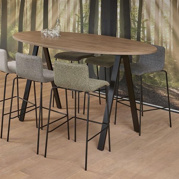 Grote foto vicenza bartafel v ellips b220xd110 huis en inrichting eettafels