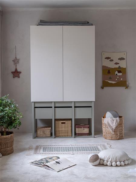 Grote foto kledingkast tweens sand eucalyptus eucalyptus kinderen en baby complete kinderkamers