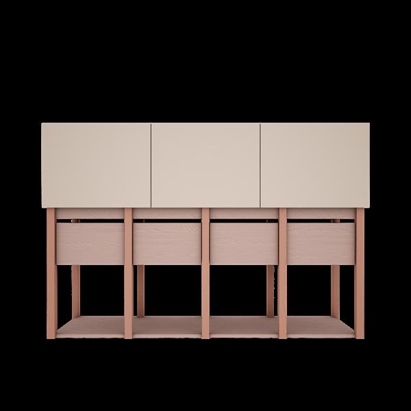Grote foto ladekast tweens pink pink kinderen en baby complete kinderkamers