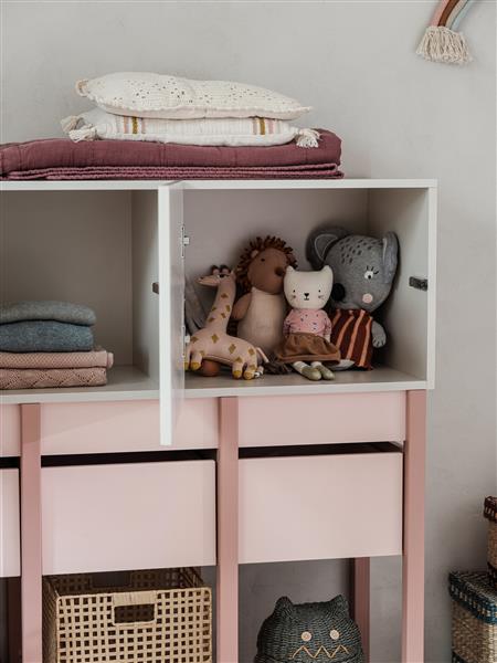 Grote foto ladekast tweens pink pink kinderen en baby complete kinderkamers
