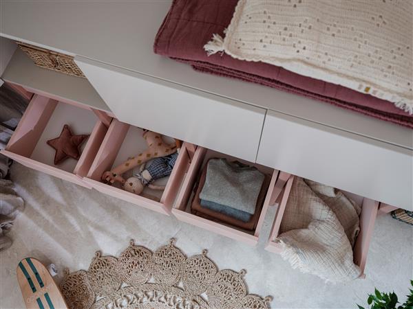 Grote foto ladekast tweens pink pink kinderen en baby complete kinderkamers
