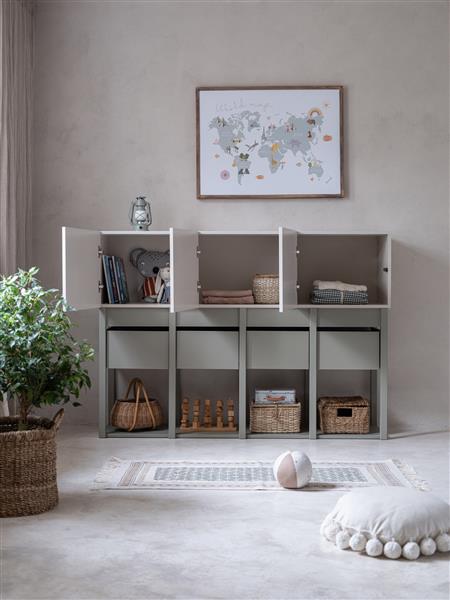 Grote foto ladekast tweens eucalyptus eucalyptus kinderen en baby complete kinderkamers